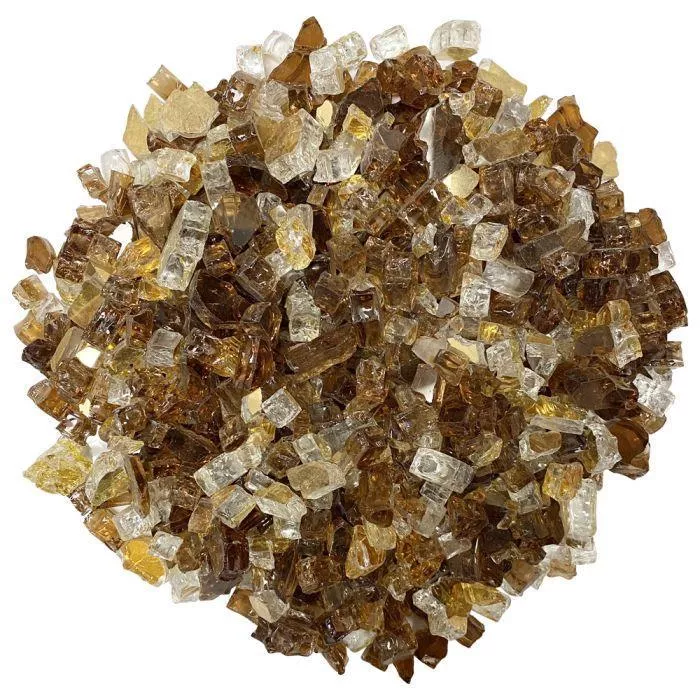 1/2″ Zion Reflective Fire Glass