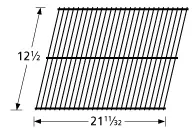 12 1/2 X 21 11/32, Steel Wire Rock Grate – 91601