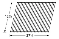 12 1/2 X 27 1/4, Charmglow, Grill Master, Sunbeam Lava Rock Grate – 91801