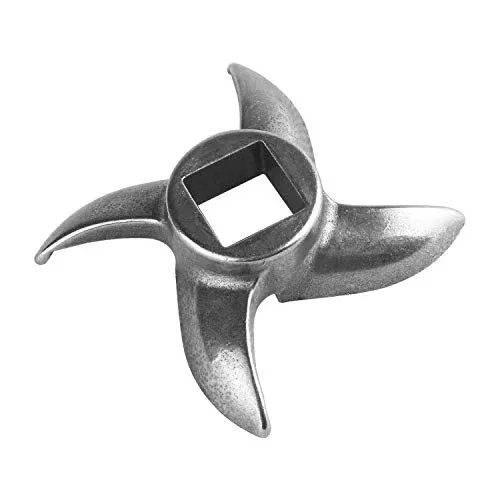 12# Meat Grinder Blade Stainless Steel Knife Cutter Replacement for Grinders,Replacement Knife for Electric or Manual