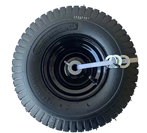 15×6.00-6″ Tire and Wheel Assembly Front Mower Tire Replacement – Pack of 2