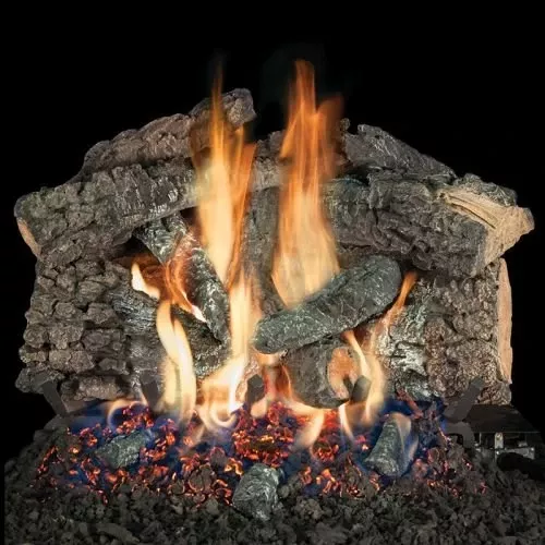 18″ Bedford Char Logs w/See Thru Safety Pilot Burner – NG