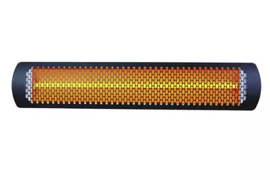 2000 Watt Bromic Tungsten Electric Heater – Black