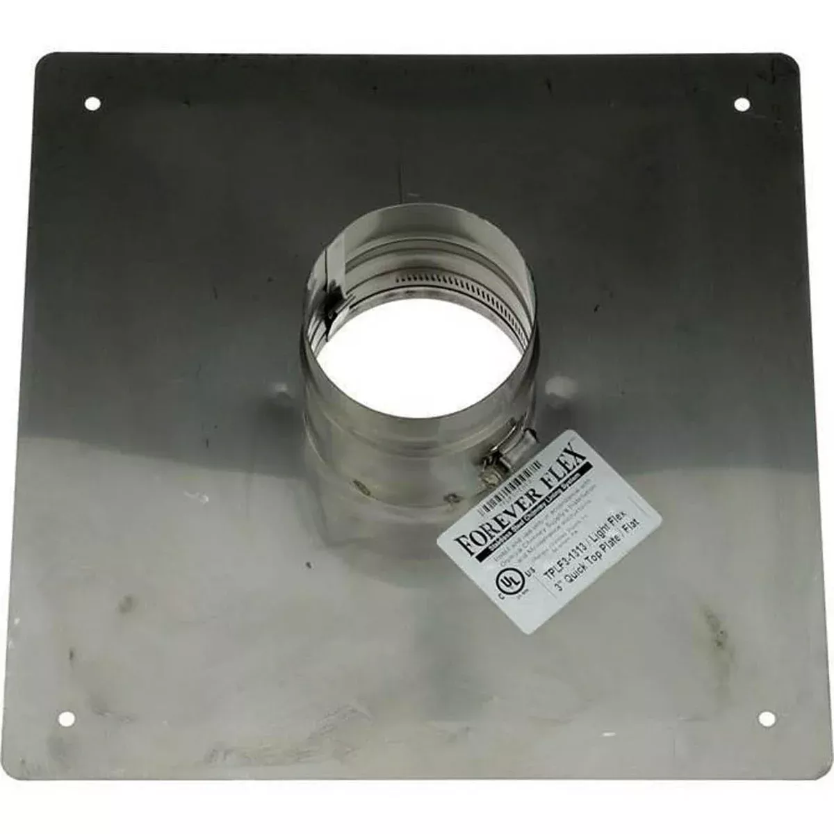 3″ Olympia New Universal Flat Top Plate (13″ x 13″): TPLF3-1313