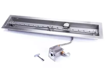 36 Inch Linear Match Lit Fire Pit Kit