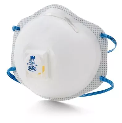 3M - 8271 Oil-Proof Respirator with Valve (Case Pack of 80)