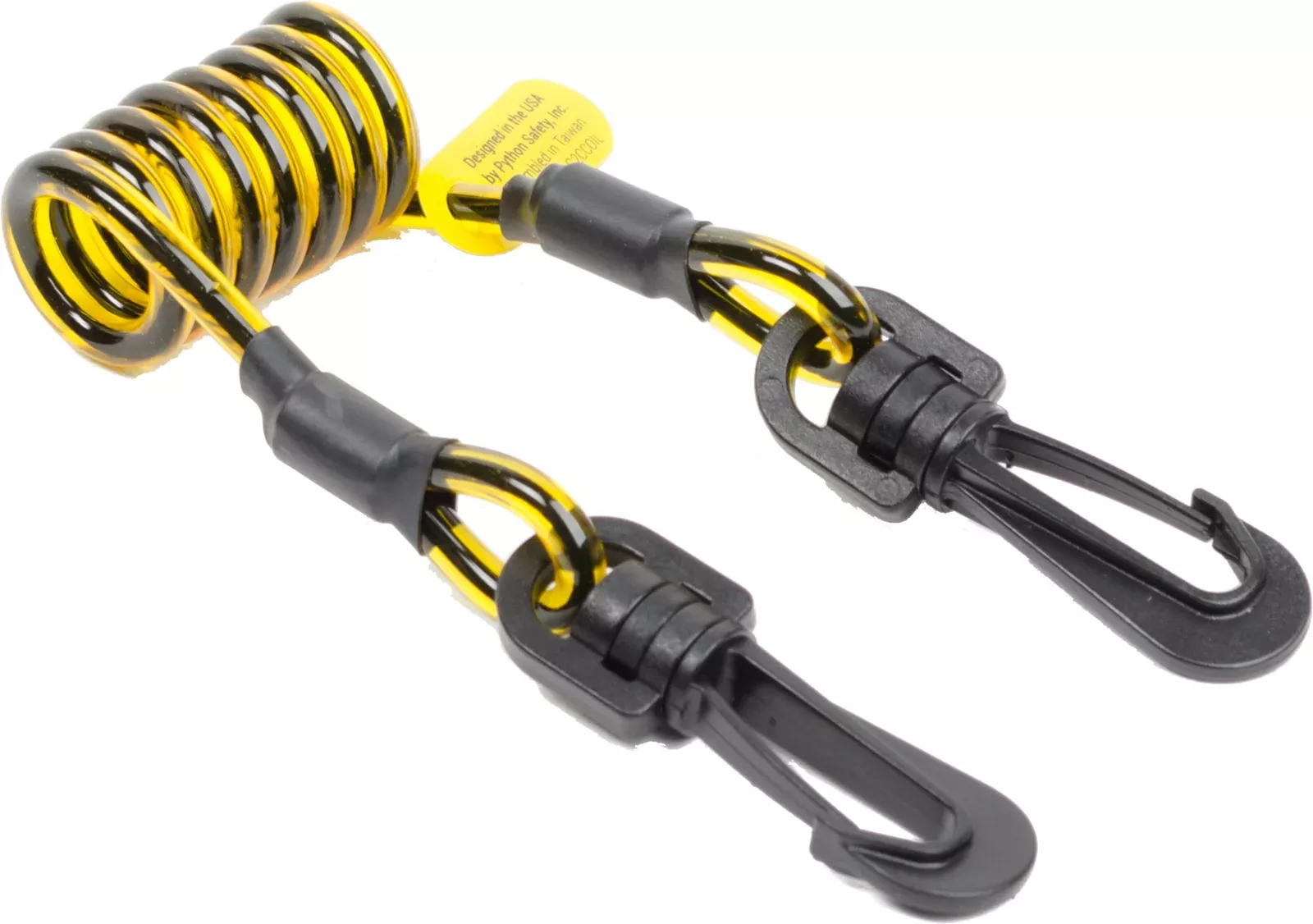 3M Clip2Clip Coil Tool Tether – 2 lb Capacity – 1.75 – 24 in – 10 ea/Pack – 1500059