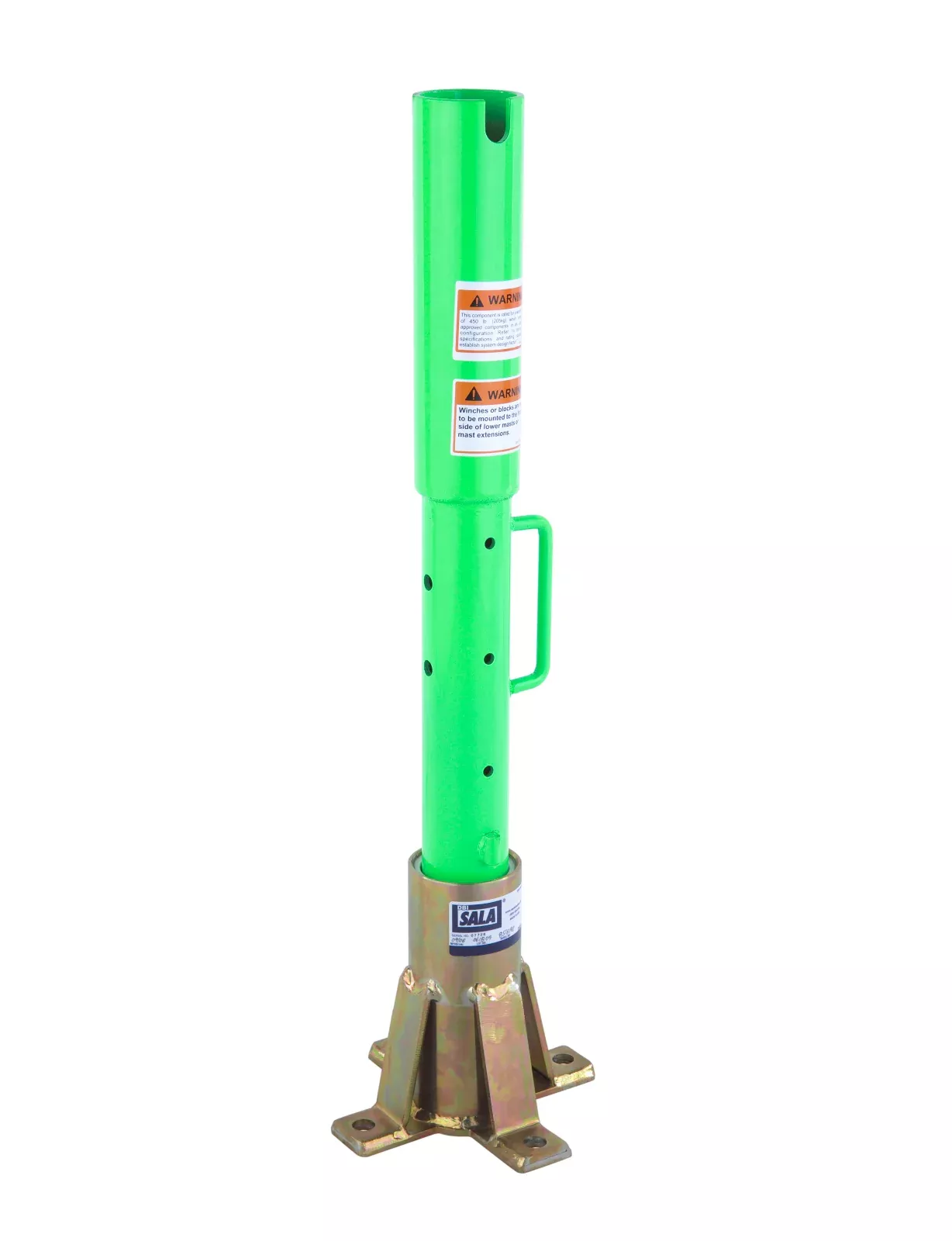 3M DBI-SALA Confined Space Floor Mounted Side Entry System Mast Extension - 24 in Height - 8510101
