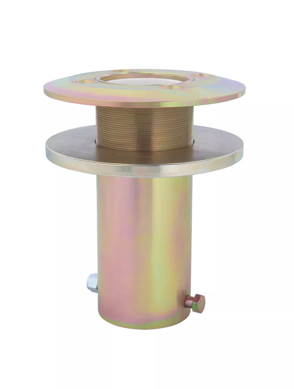 3M DBI-SALA Confined Space Permanent Deck Mount Sleeve Davit Mast Base - Zinc Plated Steel - 8515162