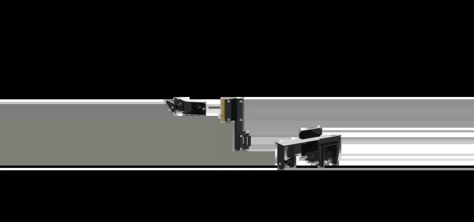 3M DBI-SALA Flexiguard M100 Modular Jib Rescue Mount and Pulley Kit - Black - 8530905