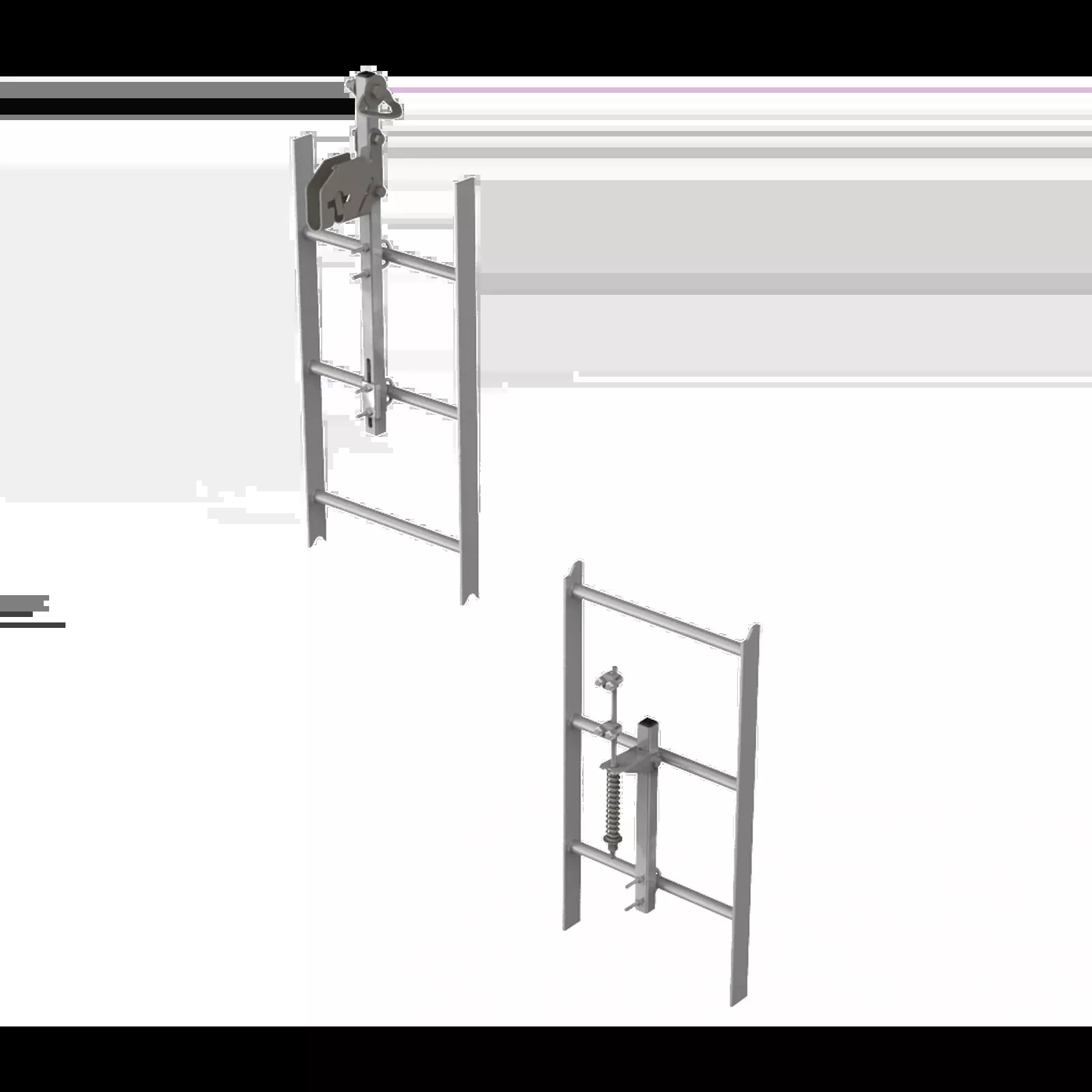 3M DBI-SALA Lad-Saf 40 ft. Cable Vertical Safety System – 4 User – Galvanized Steel – 6100986