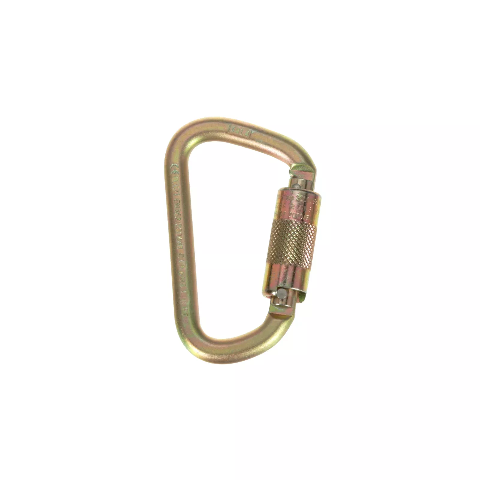 3M DBI-SALA Saflok Carabiner – Yellow Zinc – 2000112