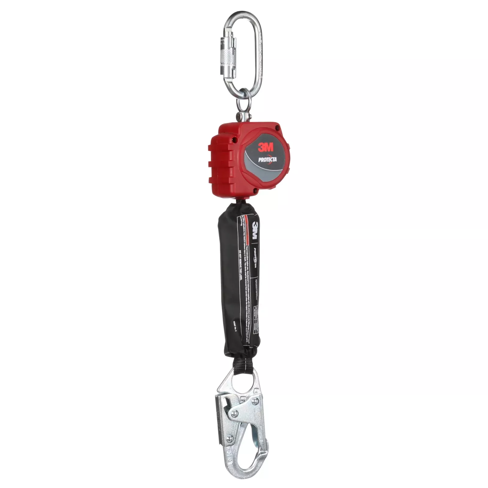 3M Protecta Self-Retracting Lifeline with Carabiner – Web – Steel Snap Hook – 6 ft – 3100506