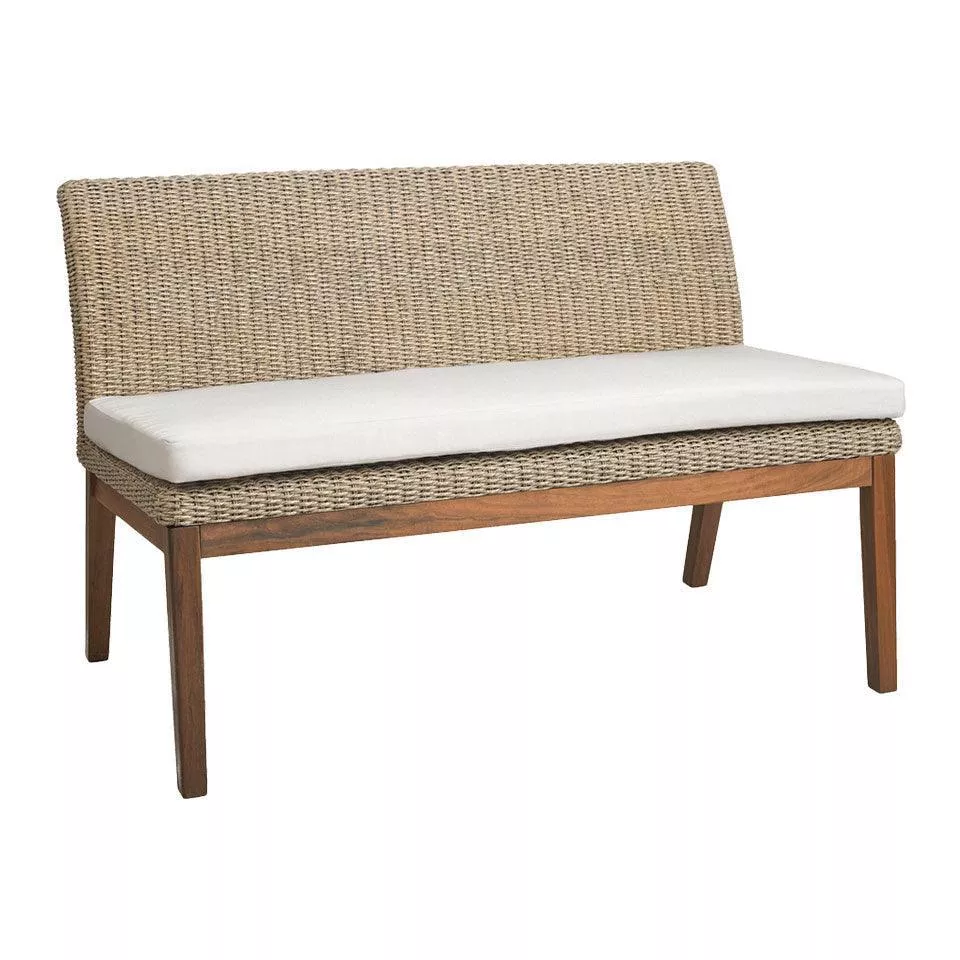 46″ Hi Back Coral Bench
