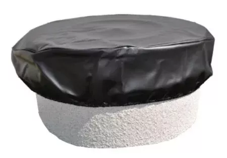 76″ Round Vinyl Fire Pit Cover