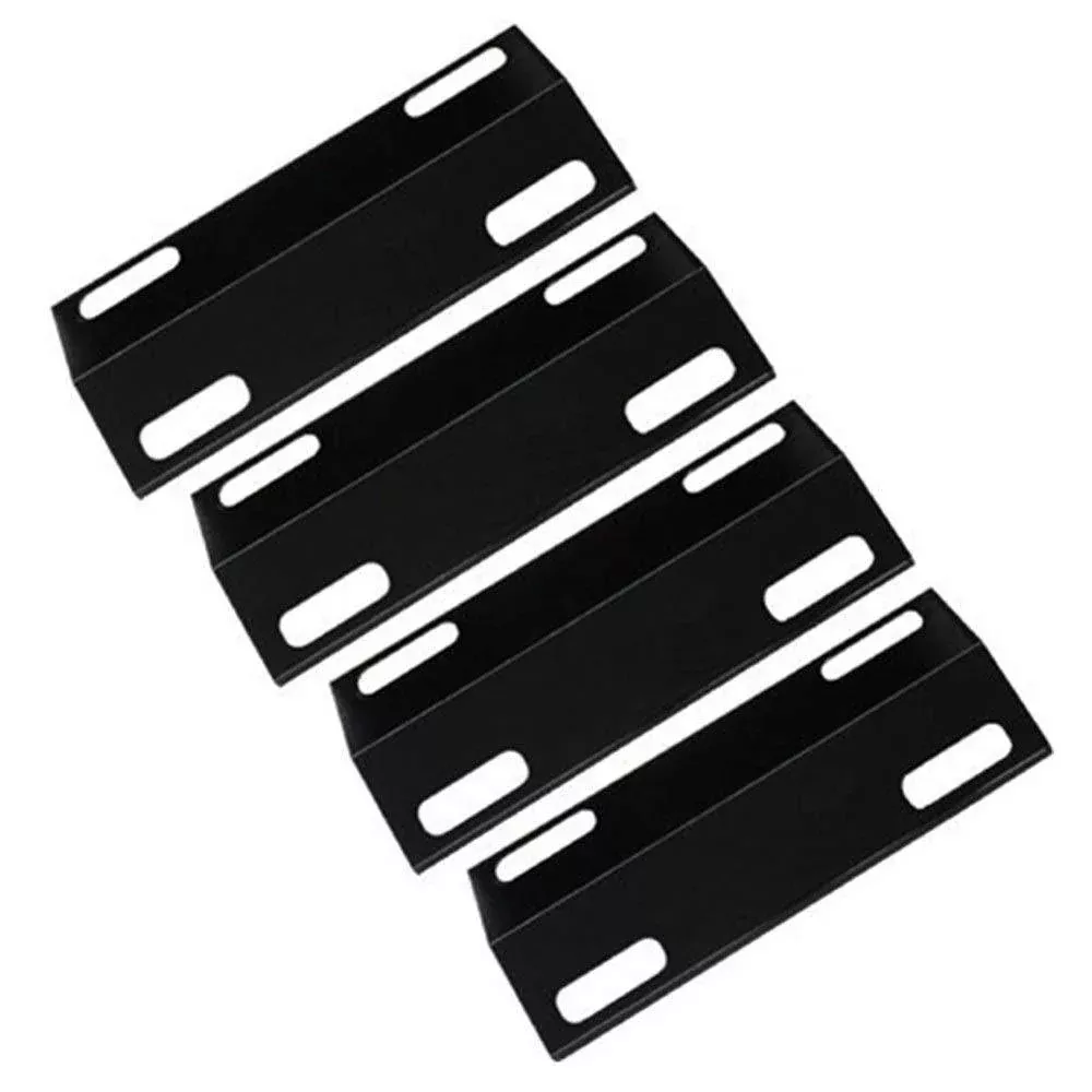 99351(4-pack) Porcelain Steel Heat Plate Replacement for Select Ducane Gas Grill Models by BBQ Mart