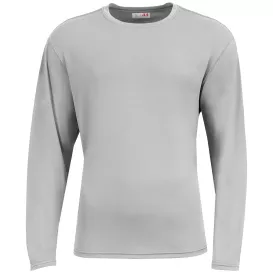 A4 A4N3532 AirFlex Long Sleeve Tee - Silver