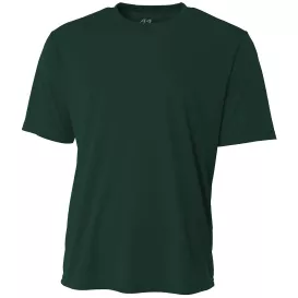 A4 A4NB3142 Youth Cooling Performance Short Sleeve Tee - Forest