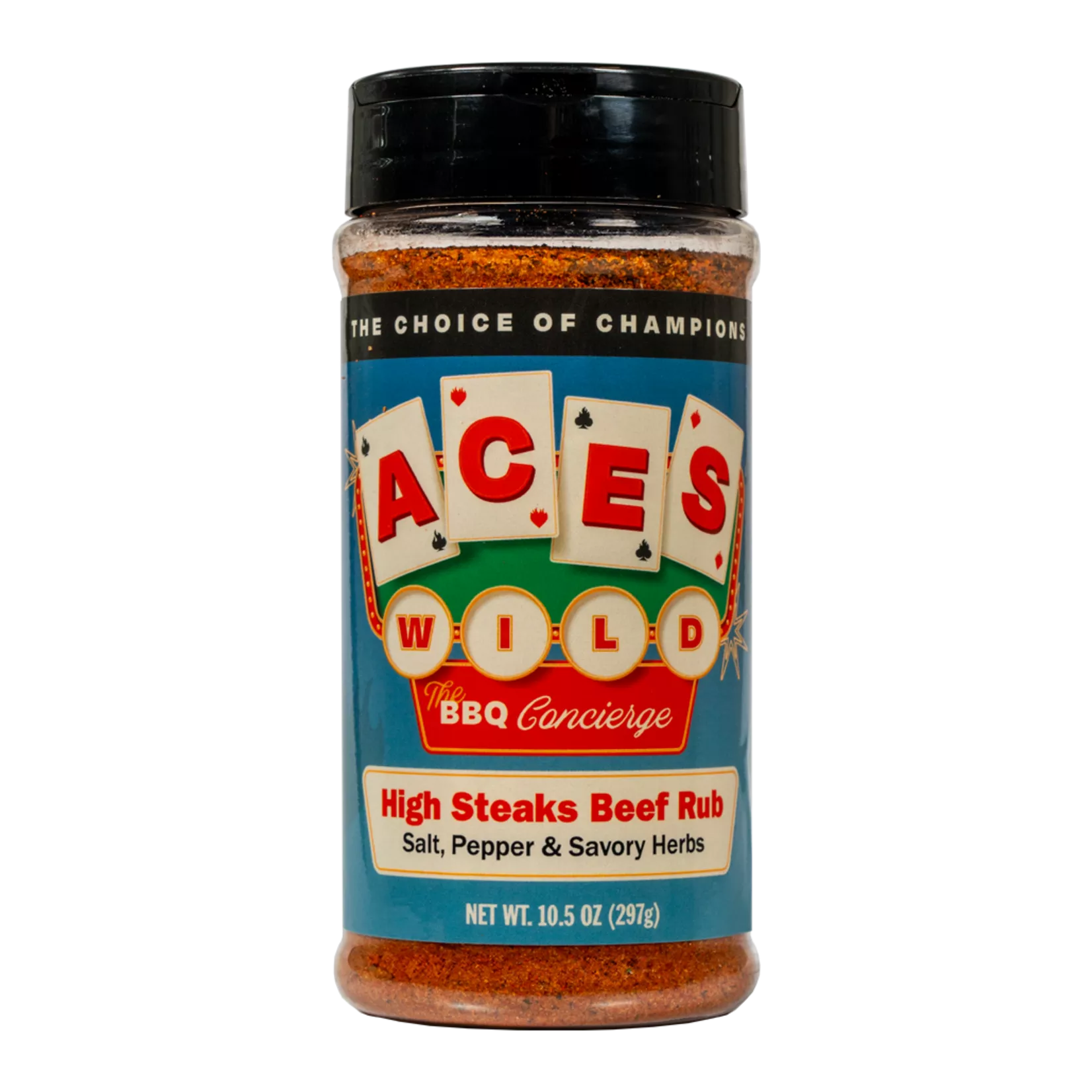 Aces Wild High Steaks Beef Rub