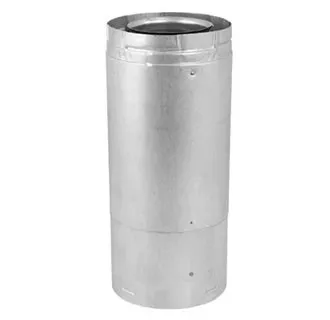Adjustable Section Of 4″ X 6-5/8″ Direct Vent Pipe