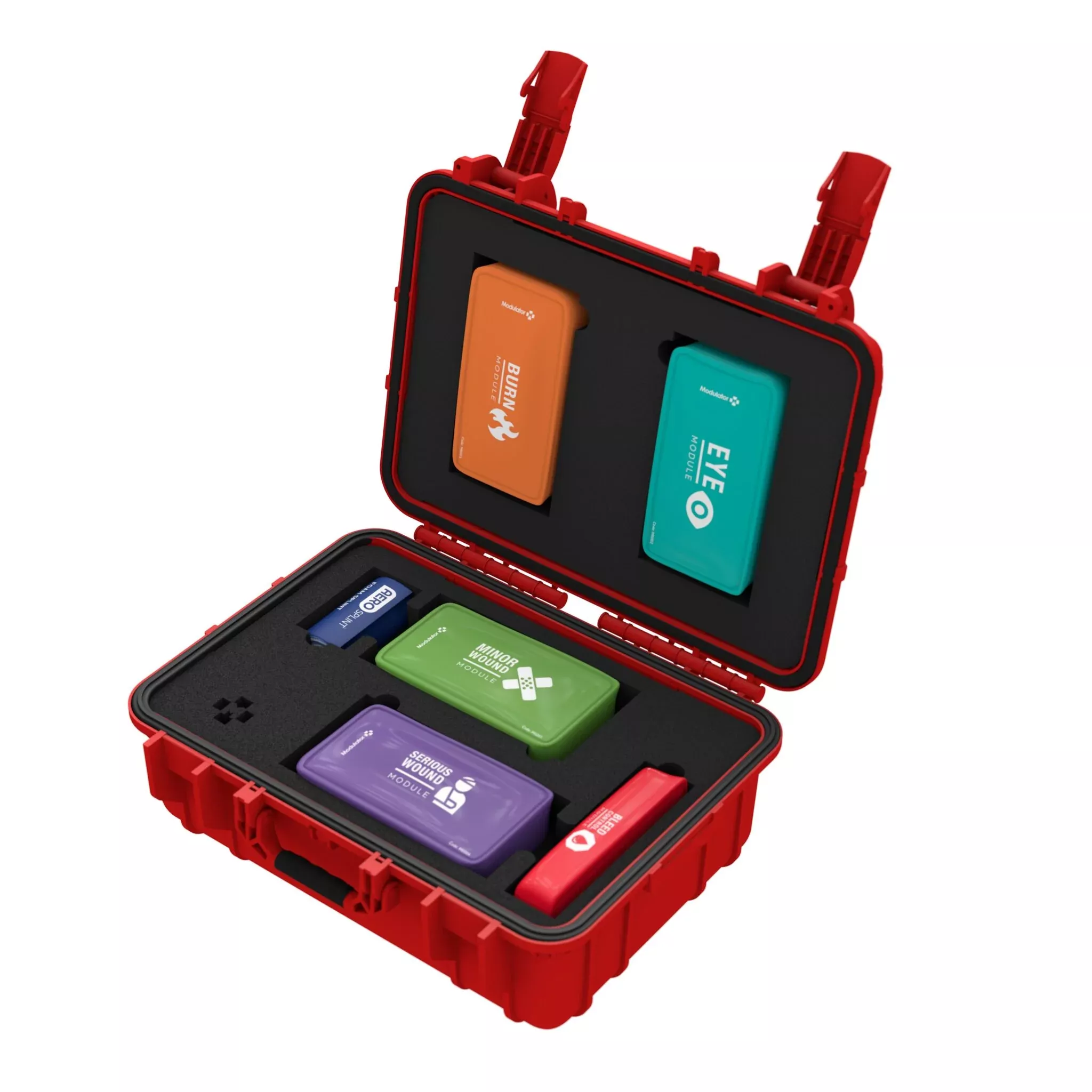 AERO Modulator Trauma Kit with Bleed Control - Rugged Hard Case - M610-1