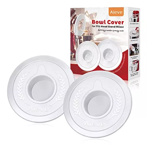 AIEVE Mixer Bowl Covers for KitchenAid 4.5-5 Qt Tilt-Head Stand Mixer