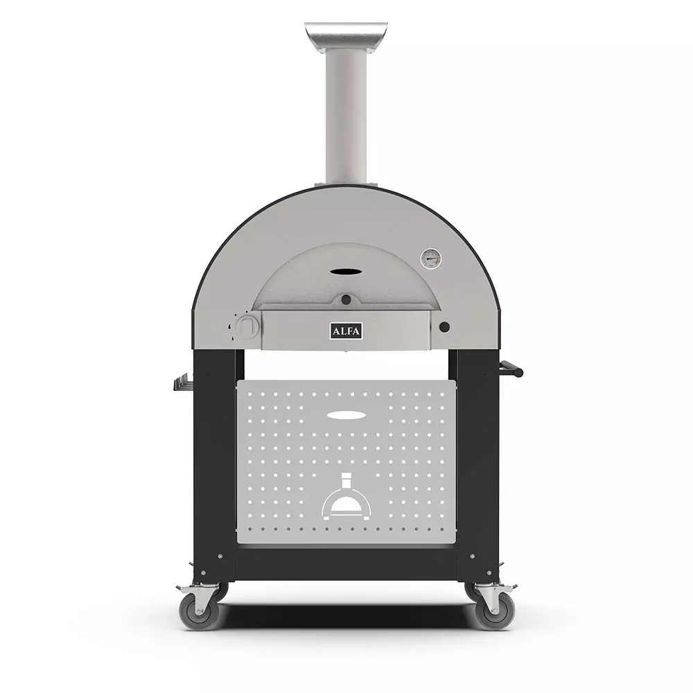 Alfa Classico 2 Pizze Freestanding Wood-Fired Pizza Oven