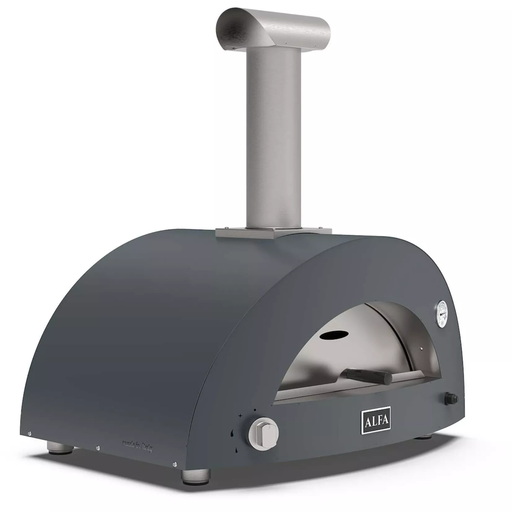 Alfa Moderno 2 Pizze Oven Gas (Top Only) LP – Anthracite Grey
