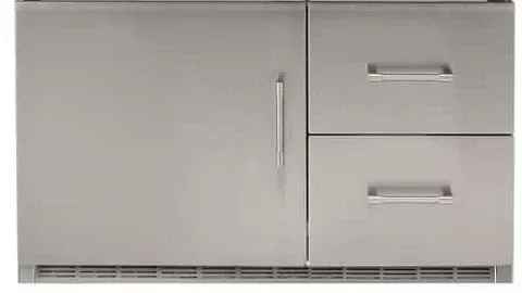 Alfresco 42″ Refrigerator Cart W Marinating Drawers – ARXE-42C