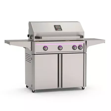 American Outdoor Grill 36-Inch Portable With Rotisserie & Lights