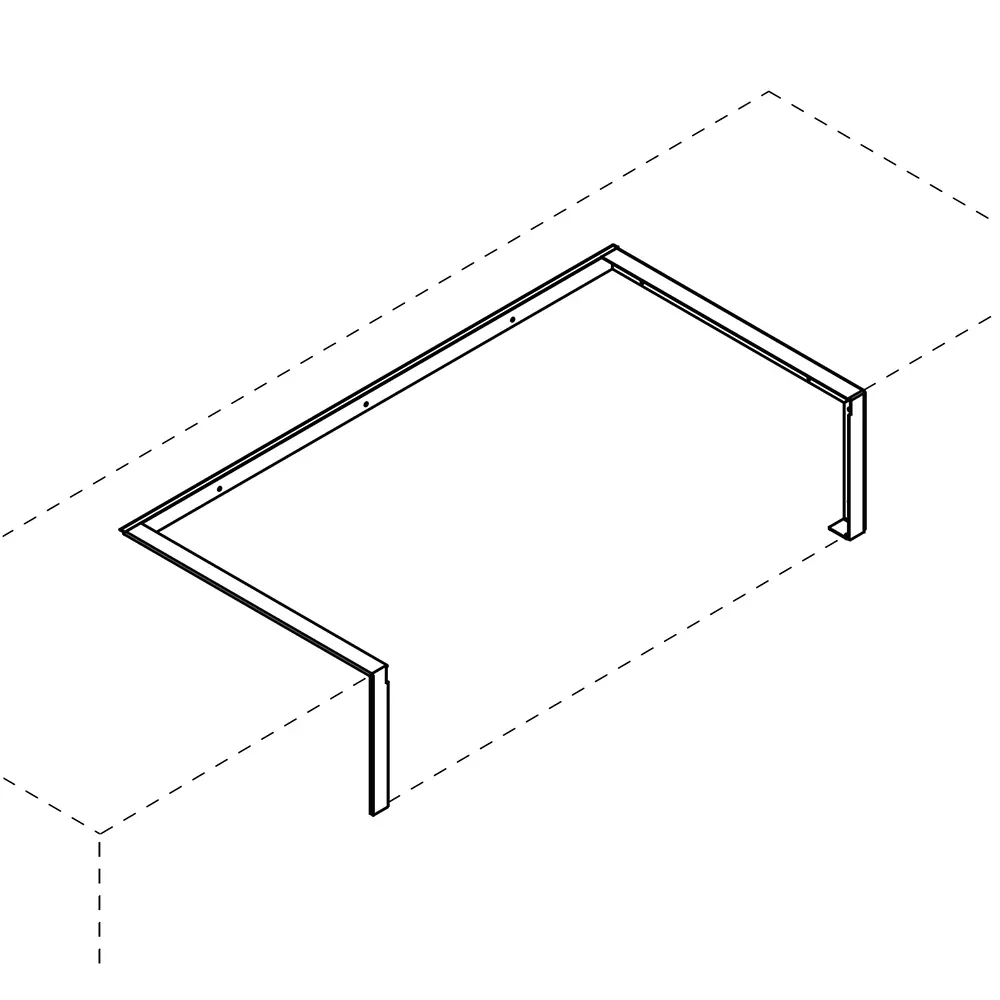 American Outdoor Grill Retrofit Adaptor for 36-Inch Built-In Grill