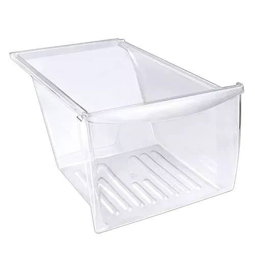 Azdele 2022 Upgraded 240337103 Refrigerator Crisper Pan, Replace 240337102, 240337105, 240337107, 240337108, 240337109, 891037, Compatible with frigidaire, Kenmore, Crosley, White westinghouse