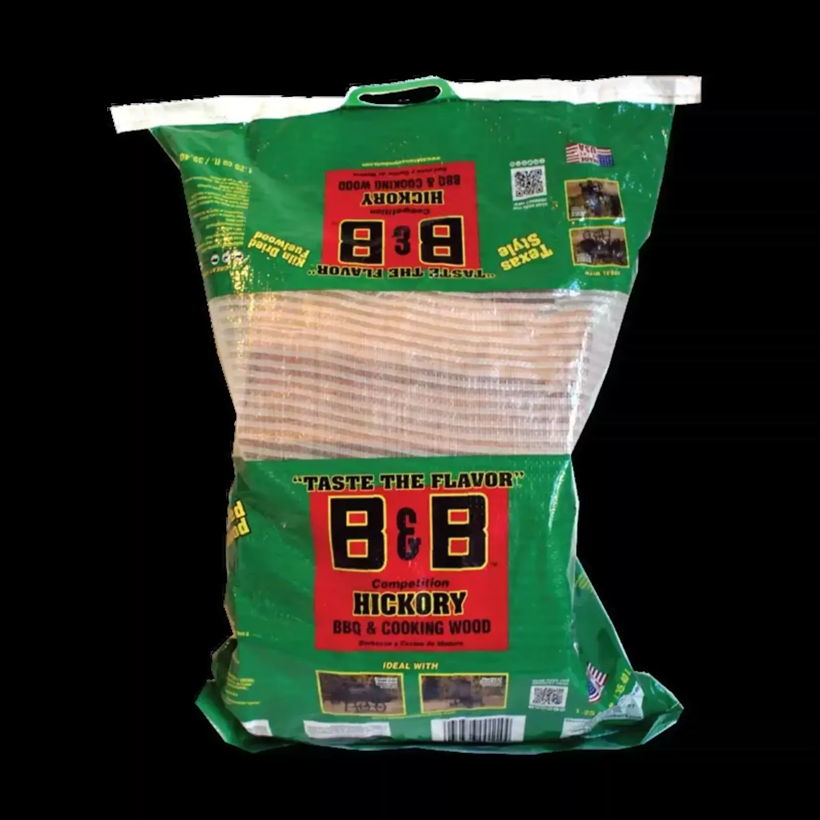 B&B Hickory Splits 1.25cu.ft.