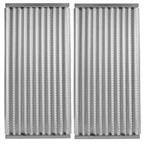 BBQ Future 18 7/16″ Stamped Stainless Steel Emitter Grill Grate Replacement Part for Charbroil Commercial Tru-Infrared Gas Grills 463257110 463270912 463246909 463270612 463270610 and More, 2-Pack