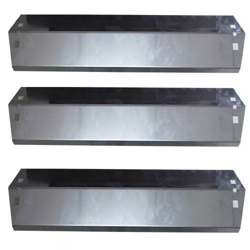 BBQ Replacement Stainless Steel Heat Plate (3-Pack) For Chargriller(Dims: 18 15/16 X 3 7/8″ )