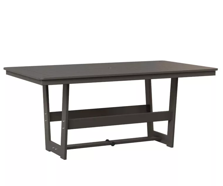 Berlin Gardens Hudson Dining Height 40" x 70" Rectangle Table with Standard Top - HRMT4070D