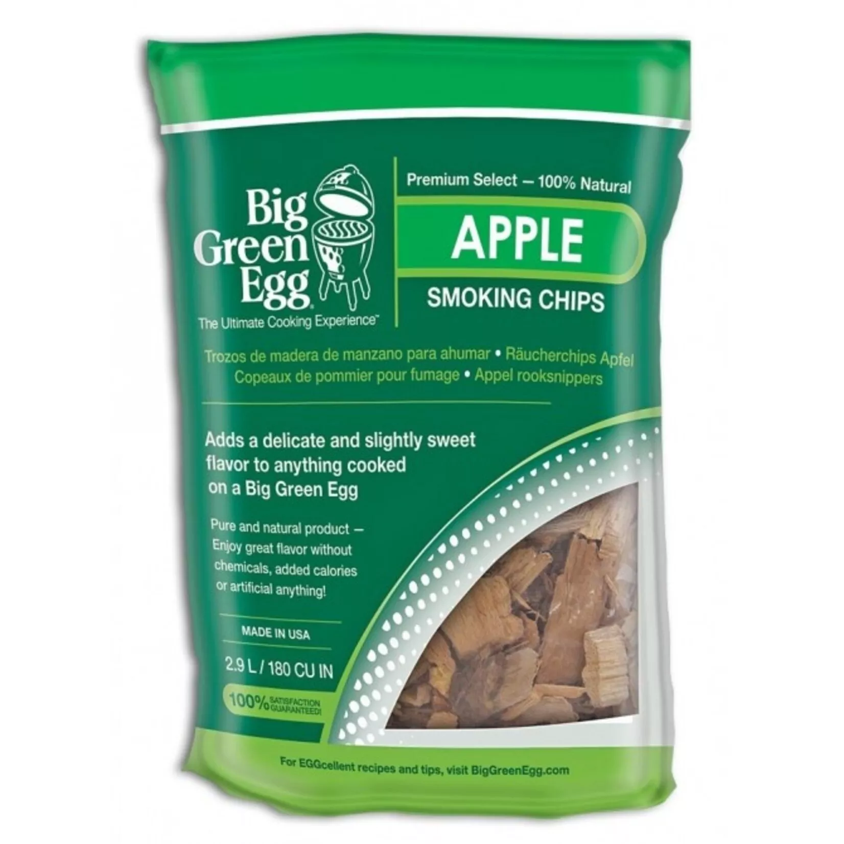BGE Wood Chips, Apple, 180ci