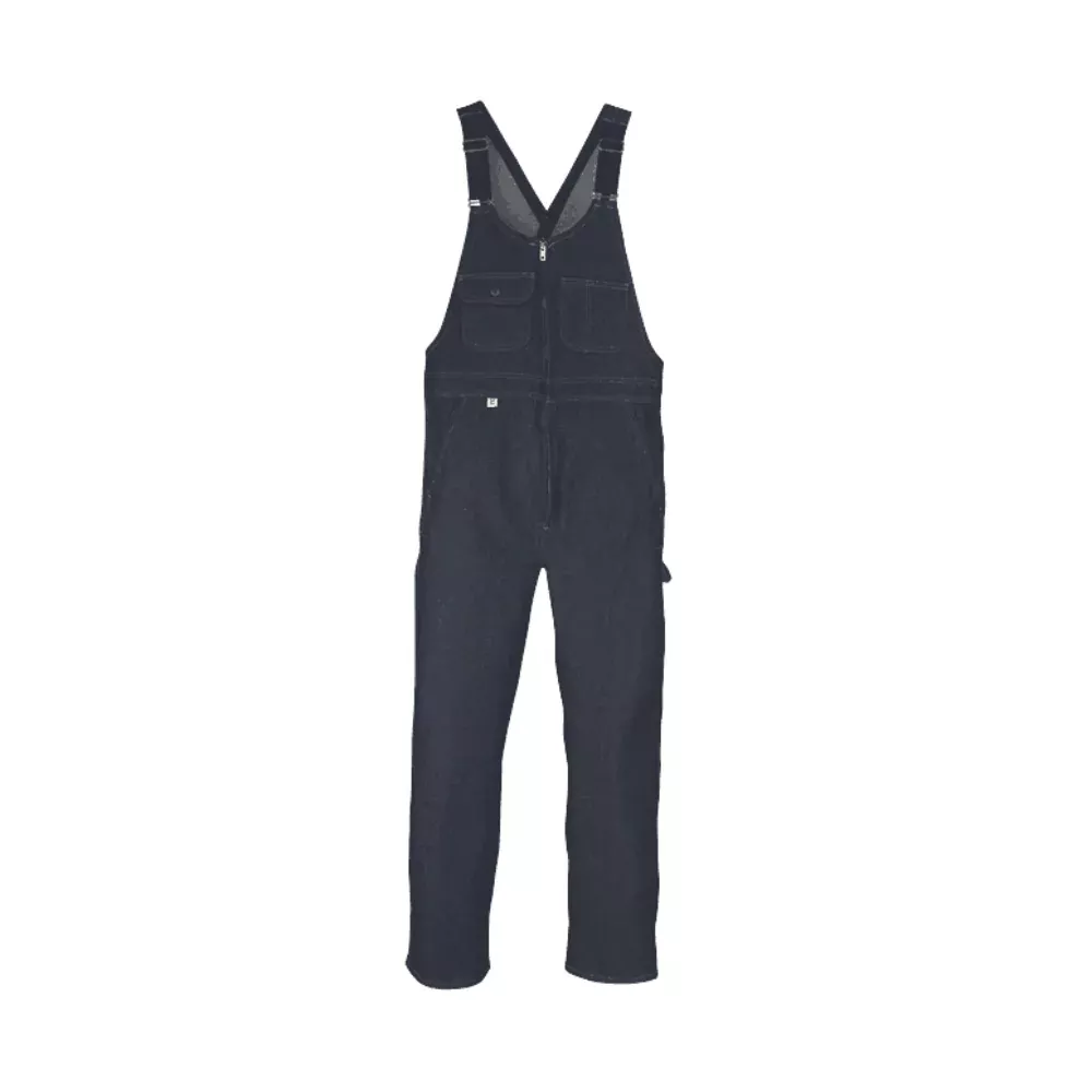 Big Bill Denim Bib with Zip Front Closure – 92