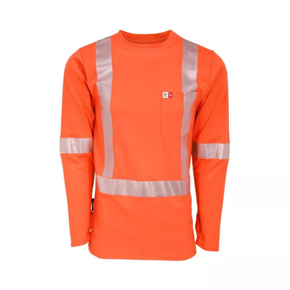 Big Bill Hi-Vis Flame Resistant (FR) Athletic Performance T-Shirt – ATPV 16.4 – SRT5PD6