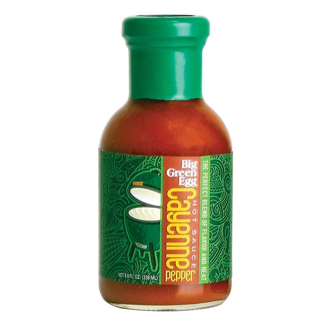 **Big Green Egg: Cayenne Pepper Hot Sauce