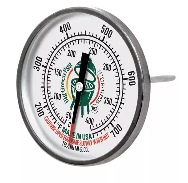 Big Green Egg: Tel-Tru Temperature Gauge