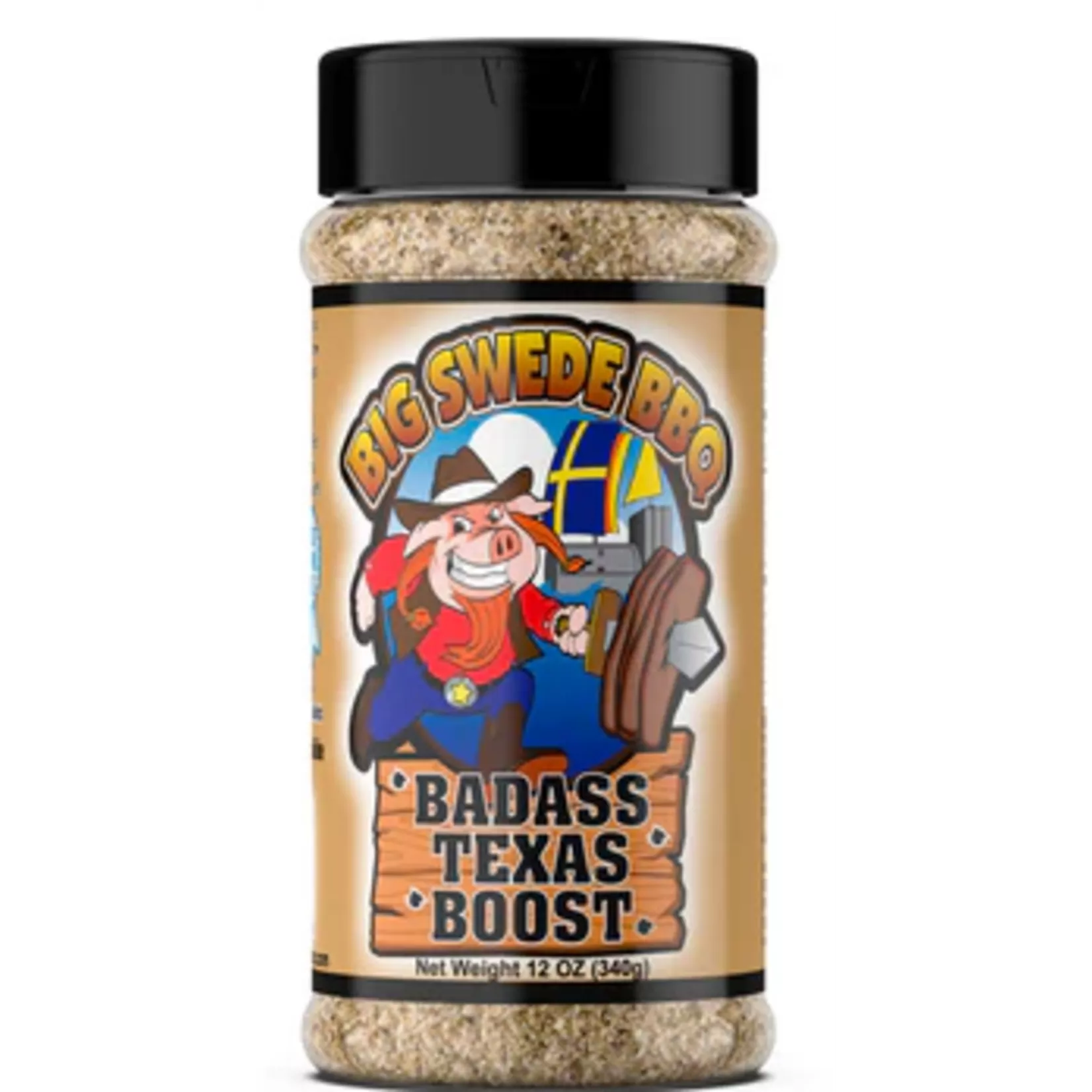 Big Swede BBQ Badass Texas Boost 12oz