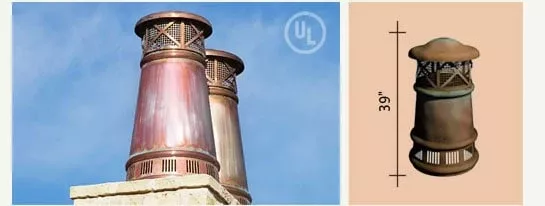 BISHOP II RND-COPPER