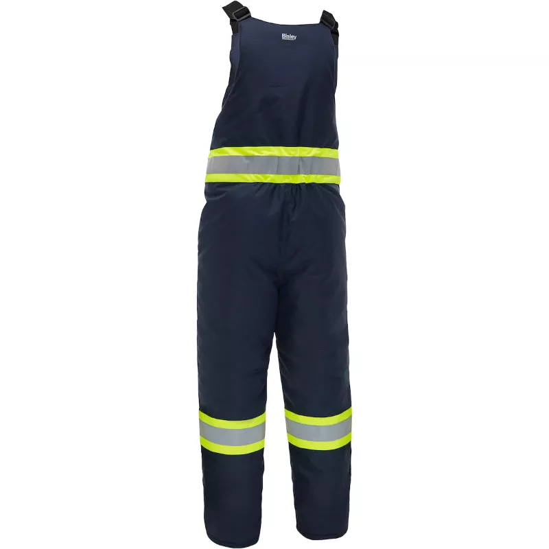Bisley Hi Vis Insulated Bib Overall – ANSI Class 1 Type O – Navy – 318M6459T