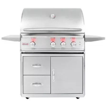 Blaze 34-Inch Professional LUX Portable Cart Grill
