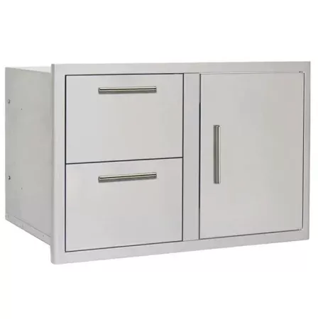 Blaze Grills Dual Drawers & Single Door