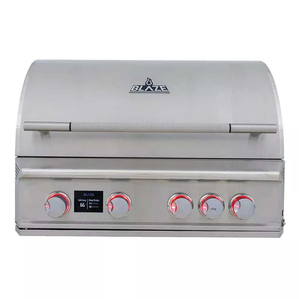 Blaze LTE Pro Built-In 4-Burner Gas Grill, 32-Inch