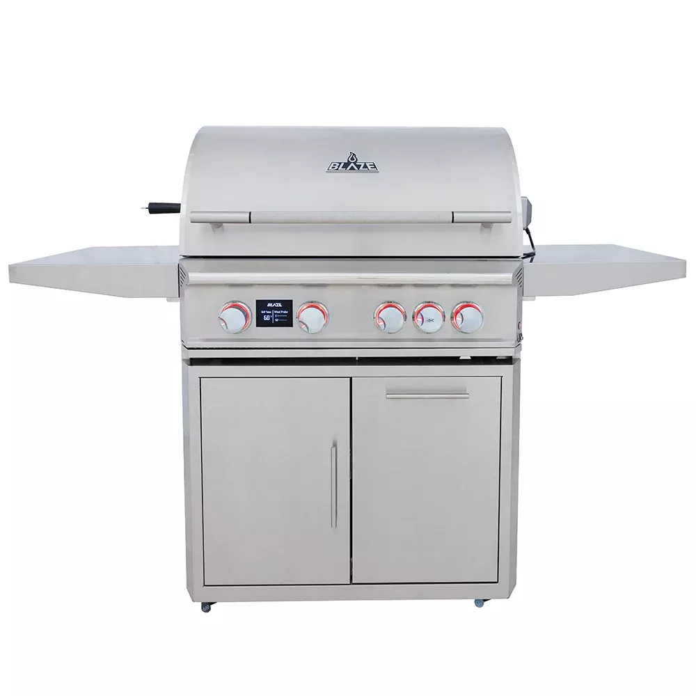 Blaze LTE Pro Freestanding 4-Burner Gas Grill, 32-Inch