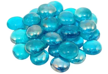 Blue Topaz Glass Fire Gems