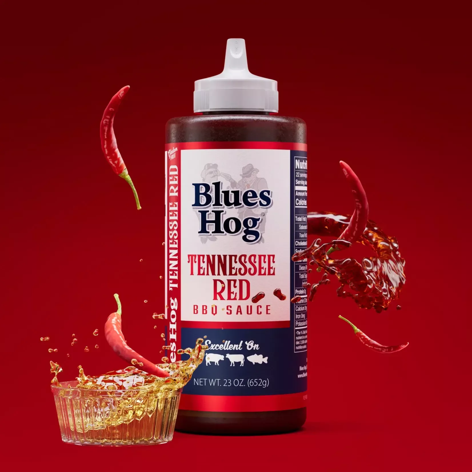 Blues Hog Tennessee Red Barbecue Sauce 23oz